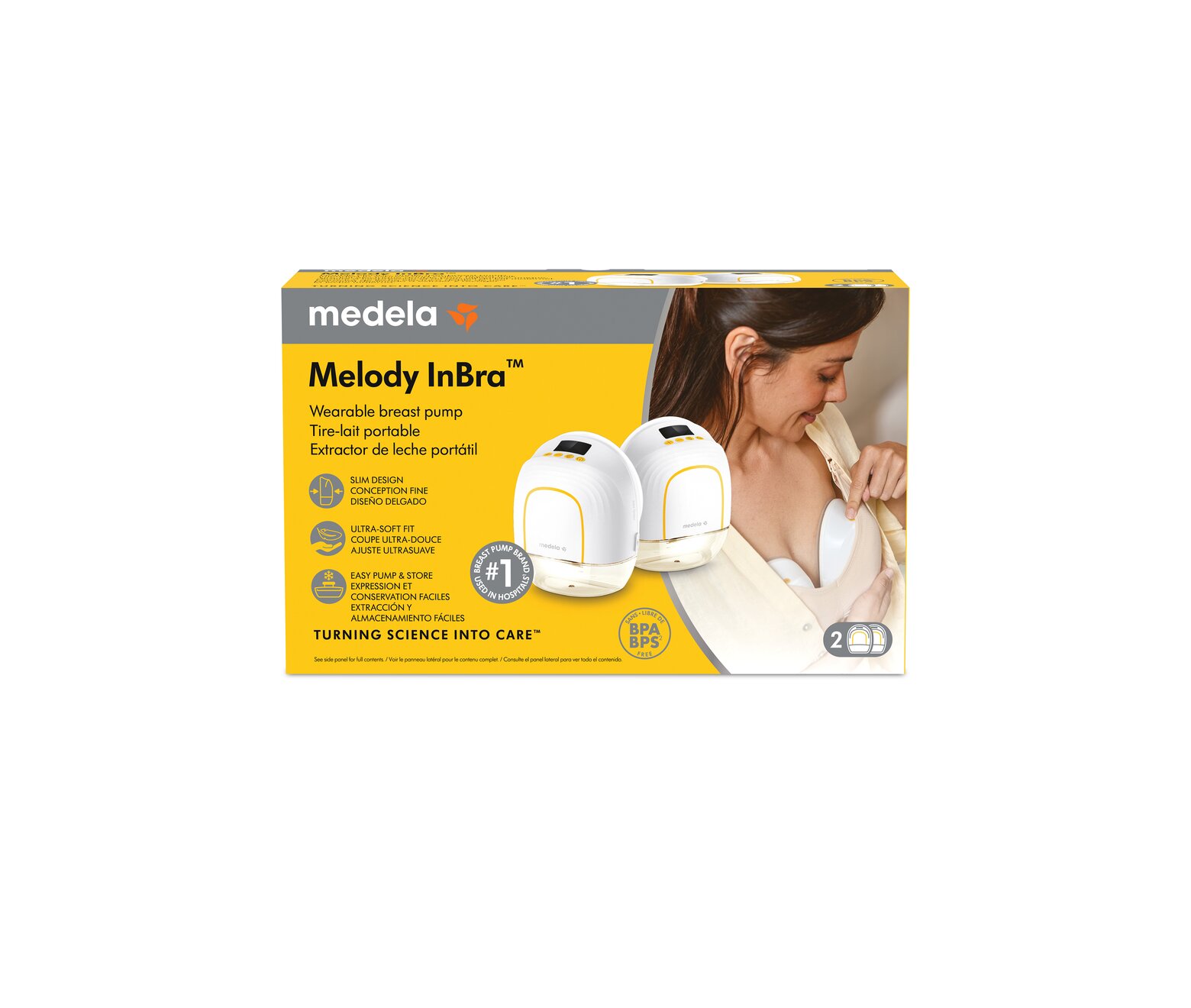 Medela Melody InBra wearable breast pump